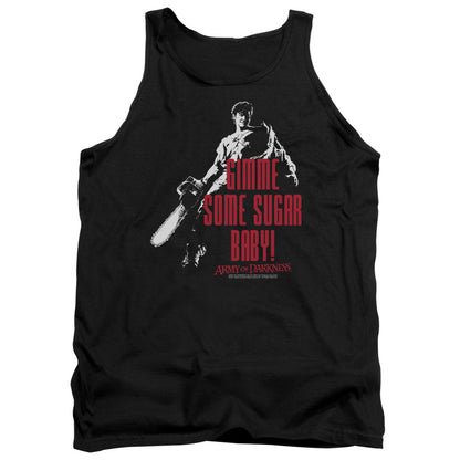 Army Of Darkness Sugar Mens Tank Top Shirt Black