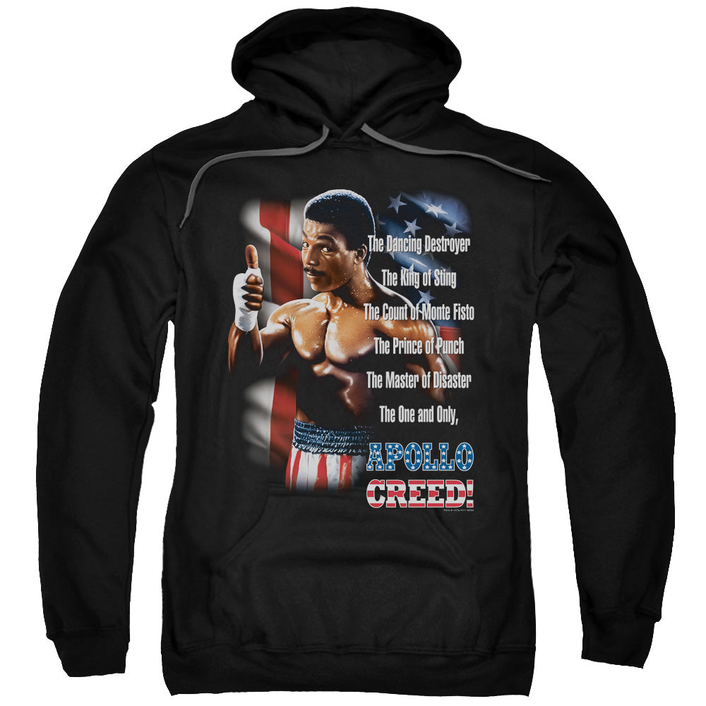 Rocky II The One And Only Mens Hoodie Black