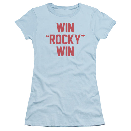 Rocky Win Rocky Win Junior Sheer Cap Sleeve Womens T Shirt Light Blue