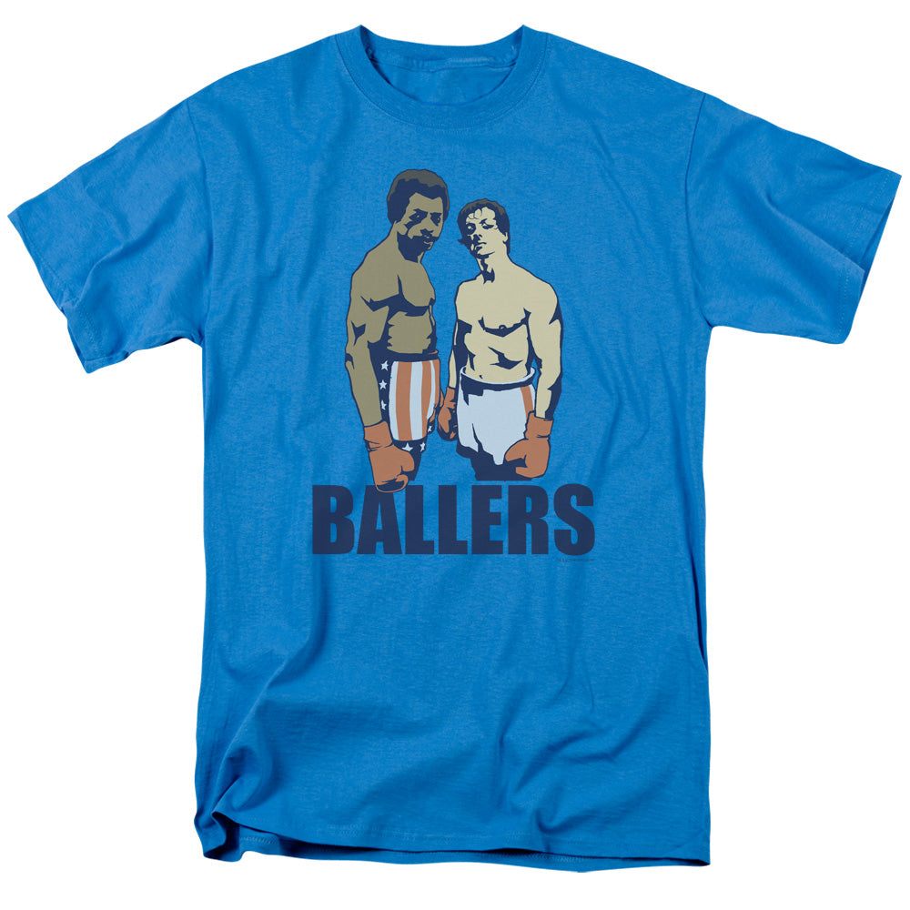 Rocky Ballers Mens T Shirt Turquoise