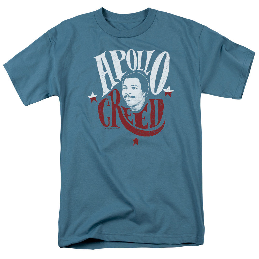 Rocky Apollo Sign Mens T Shirt Slate