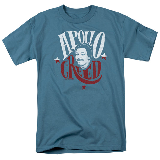 Rocky Apollo Sign Mens T Shirt Slate