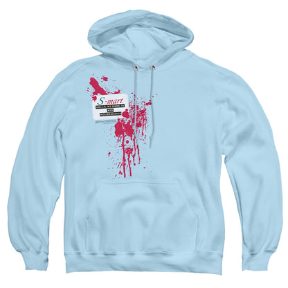 Army Of Darkness S Mart Name Tag Mens Hoodie Light Blue