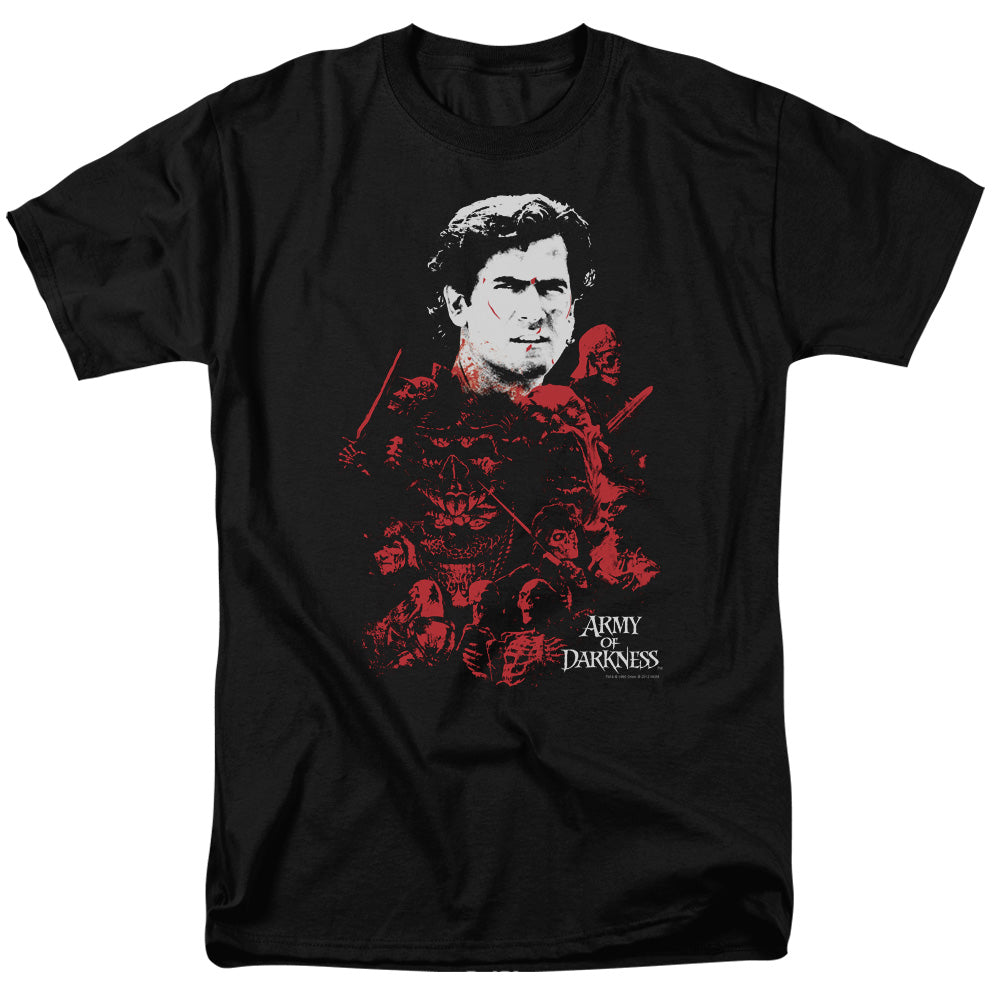 Army Of Darkness Pile Of Baddies Mens T Shirt Black