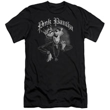 Load image into Gallery viewer, Pink Panther Pink Pantha Premium Bella Canvas Slim Fit Mens T Shirt Black