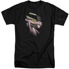 Load image into Gallery viewer, Pink Panther Ooth Panther Mens Tall T Shirt Black