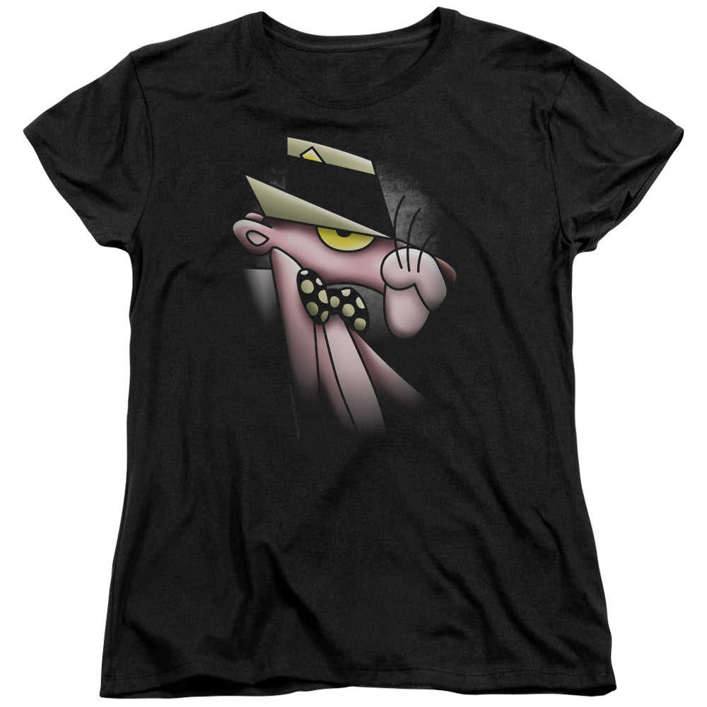 Pink Panther Ooth Panther Womens T Shirt Black