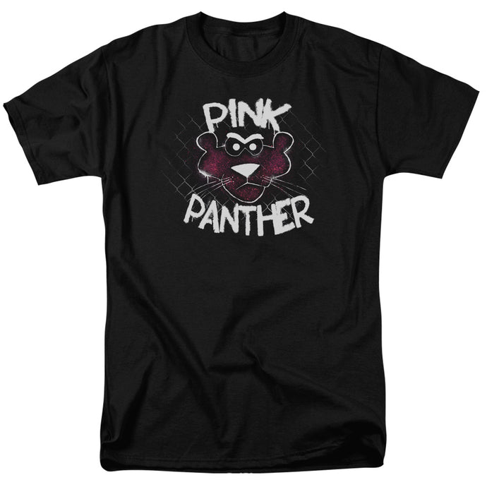 Mgm Pink Panther Spray Panther Mens T Shirt Black