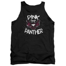 Load image into Gallery viewer, Pink Panther Spray Panther Mens Tank Top Shirt Black