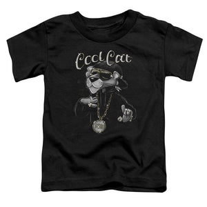 Pink Panther Cool Cat Toddler Kids Youth T Shirt Black