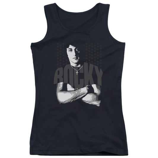 Rocky Shirt Womens Tank Top Shirt Black