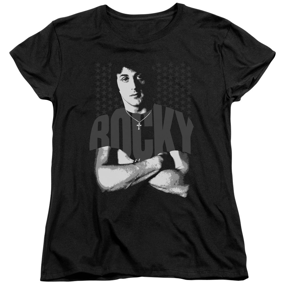 Rocky Shirt Womens T Shirt Black