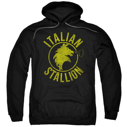 Rocky Italian Stallion Horse Mens Hoodie Black