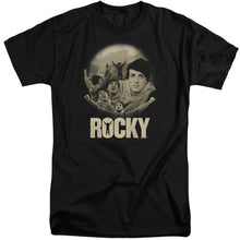 Load image into Gallery viewer, Rocky Feeling Strong Mens Tall T Shirt Black