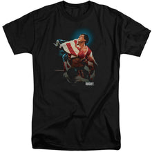 Load image into Gallery viewer, Rocky Victory Mens Tall T Shirt Black