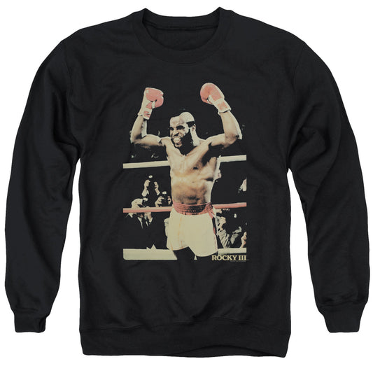 Rocky III Clubber Mens Crewneck Sweatshirt Black