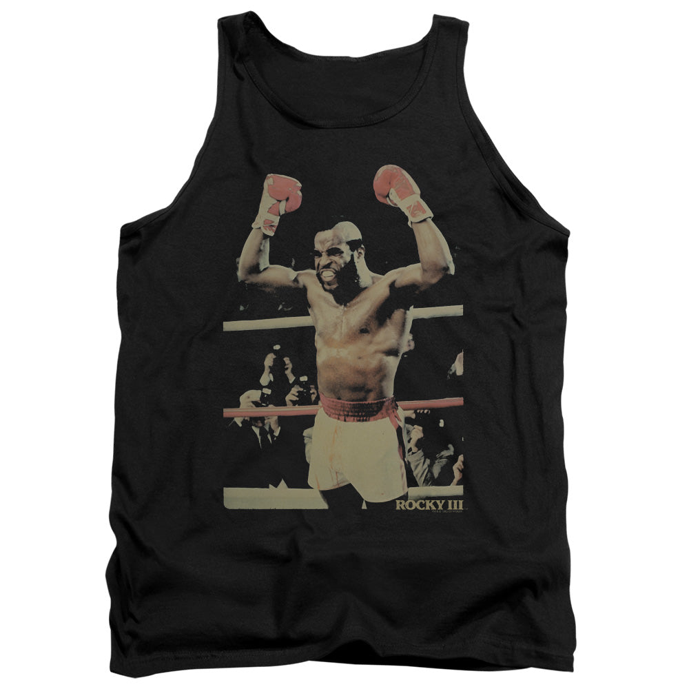 Rocky III Clubber Mens Tank Top Shirt Black