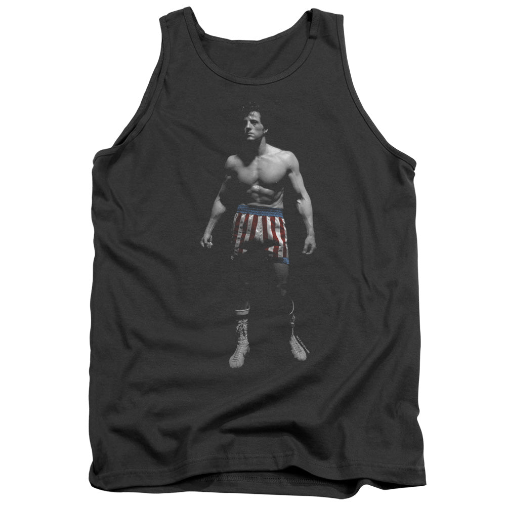 Rocky Stand Alone Mens Tank Top Shirt Charcoal