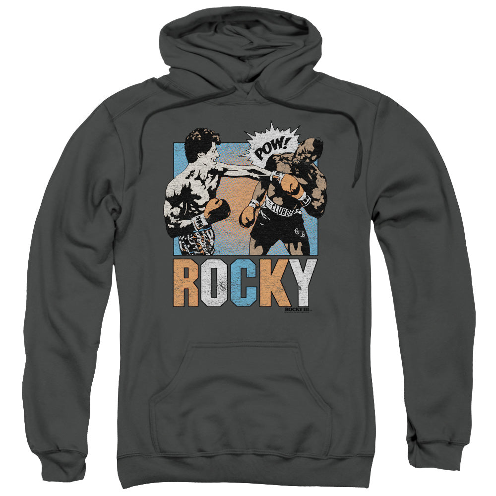 Rocky Rocky Pow Mens Hoodie Charcoal