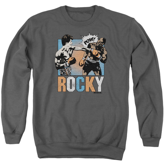 Rocky Rocky Pow Mens Crewneck Sweatshirt Charcoal