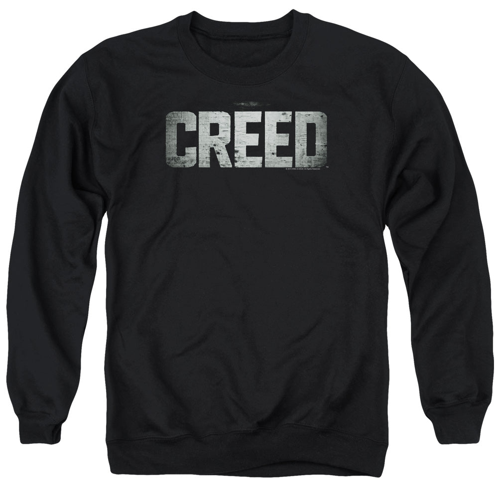 Creed Logo Mens Crewneck Sweatshirt Black