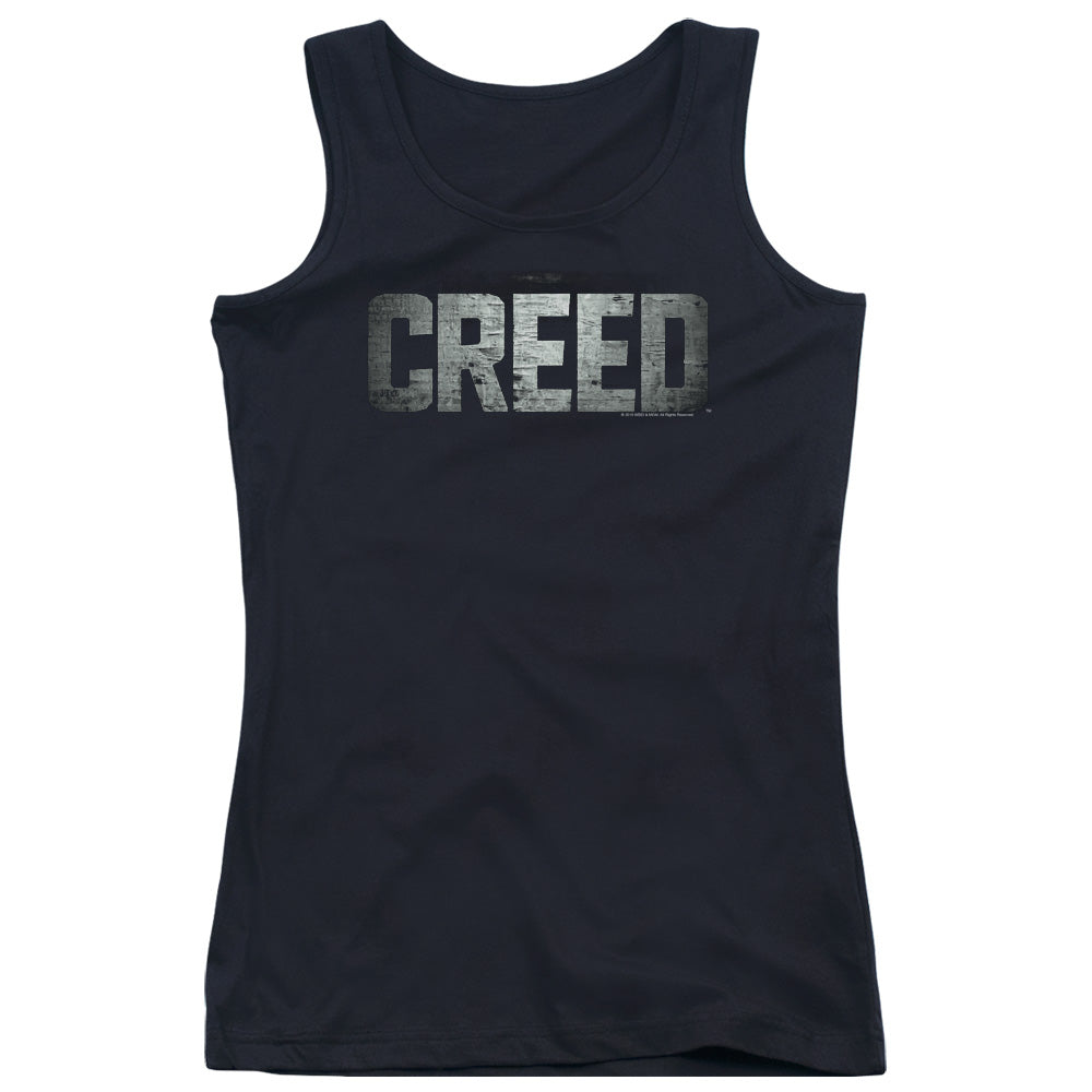Creed Logo Womens Tank Top Shirt Black