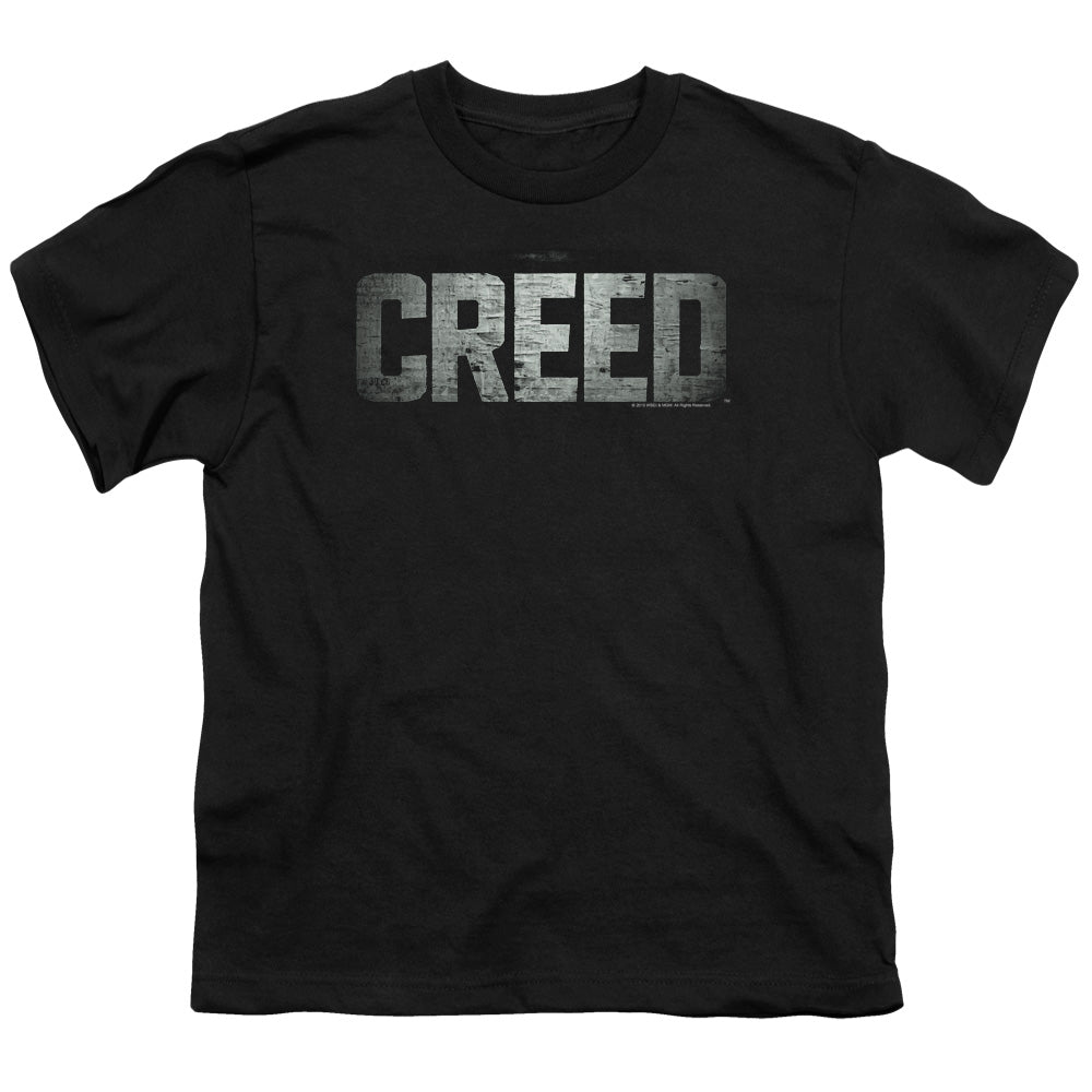 Creed Logo Kids Youth T Shirt Black