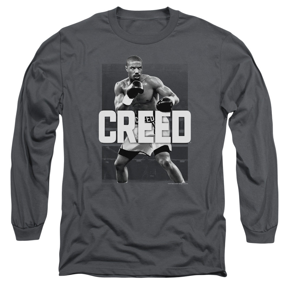 Creed Final Round Mens Long Sleeve Shirt Charcoal