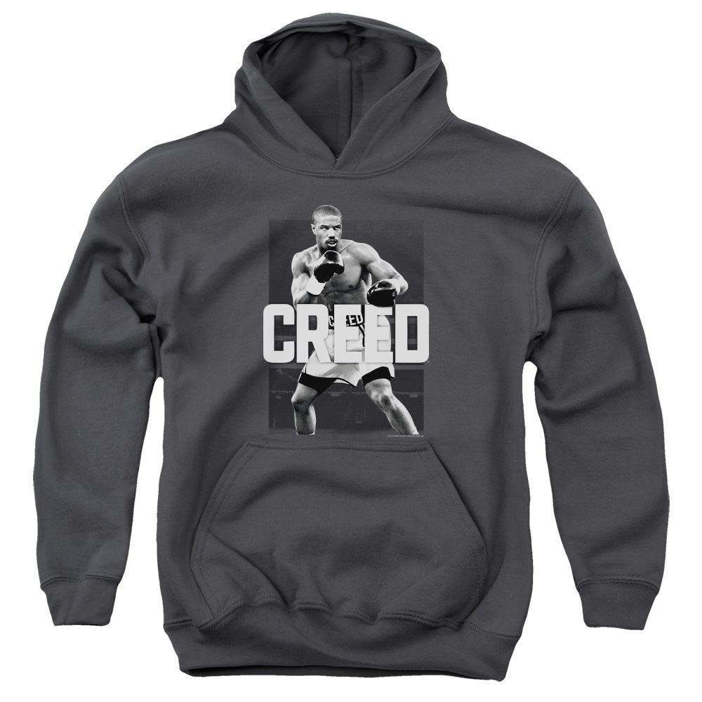 Creed Final Round Kids Youth Hoodie Charcoal