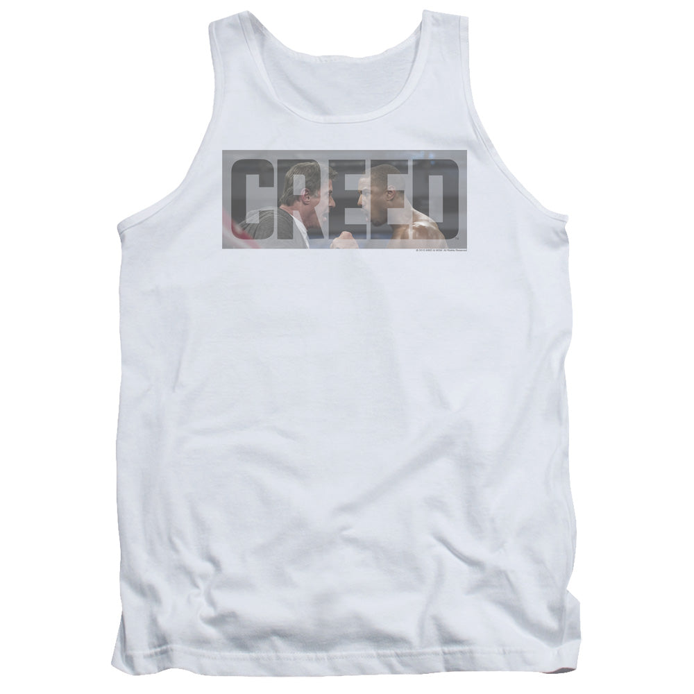 Creed Pep Talk Mens Tank Top Shirt White