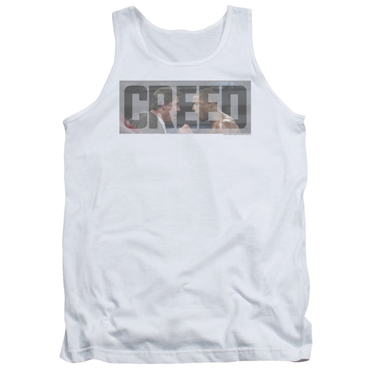 Creed Pep Talk Mens Tank Top Shirt White