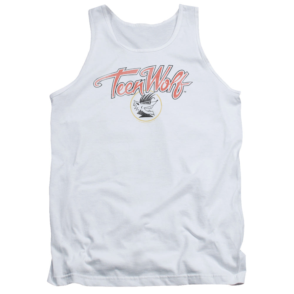 Teen Wolf Poster Logo Mens Tank Top Shirt White