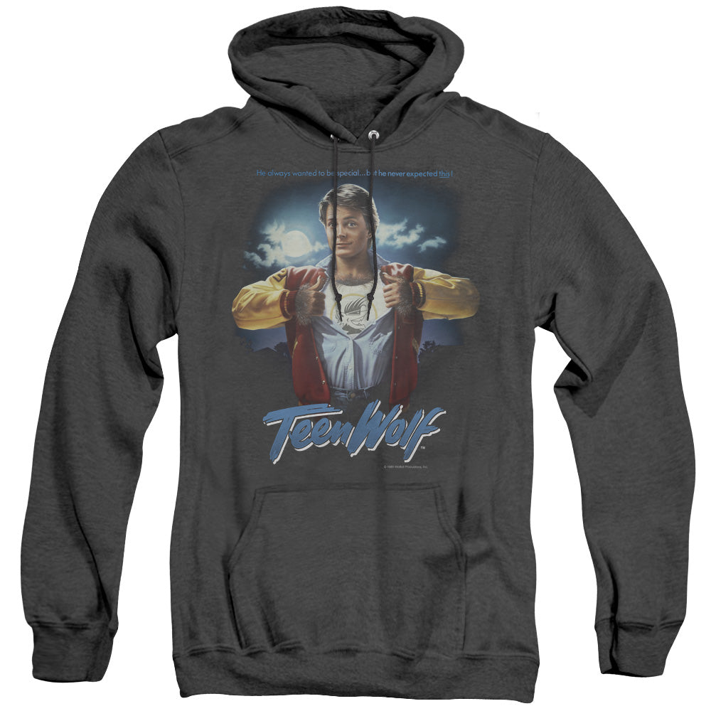 Teen Wolf Poster Heather Mens Hoodie Black