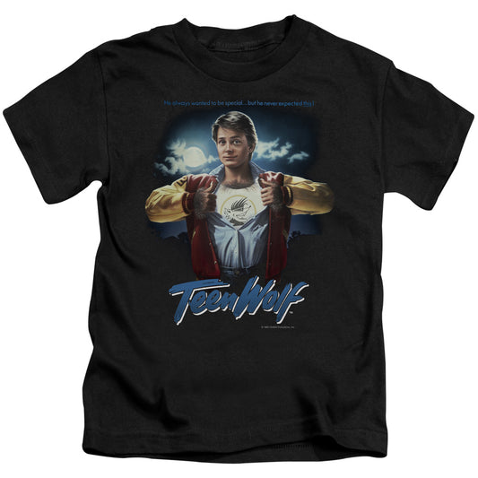 Teen Wolf Poster Juvenile Kids Youth T Shirt Black