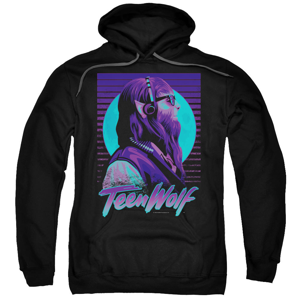 Teen Wolf Headphone Wolf 2 Mens Hoodie Black