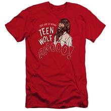 Load image into Gallery viewer, Teen Wolf Animal Premium Bella Canvas Slim Fit Mens T Shirt Red