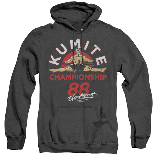 Bloodsport Championship 88 Heather Mens Hoodie Black