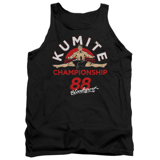 Bloodsport Championship 88 Mens Tank Top Shirt Black