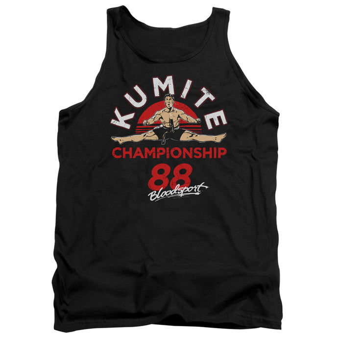Bloodsport Championship 88 Mens Tank Top Shirt Black