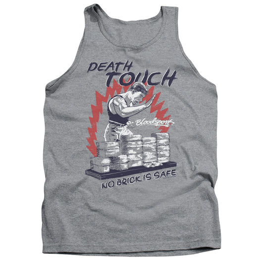 Bloodsport Death Touch Mens Tank Top Shirt Athletic Heather