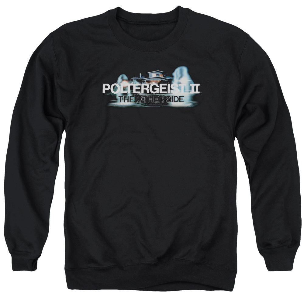 Poltergeist II The Other Side Logo Mens Crewneck Sweatshirt Black
