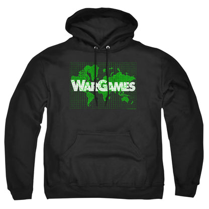 Wargames Game Board Mens Hoodie Black Officially Licensed