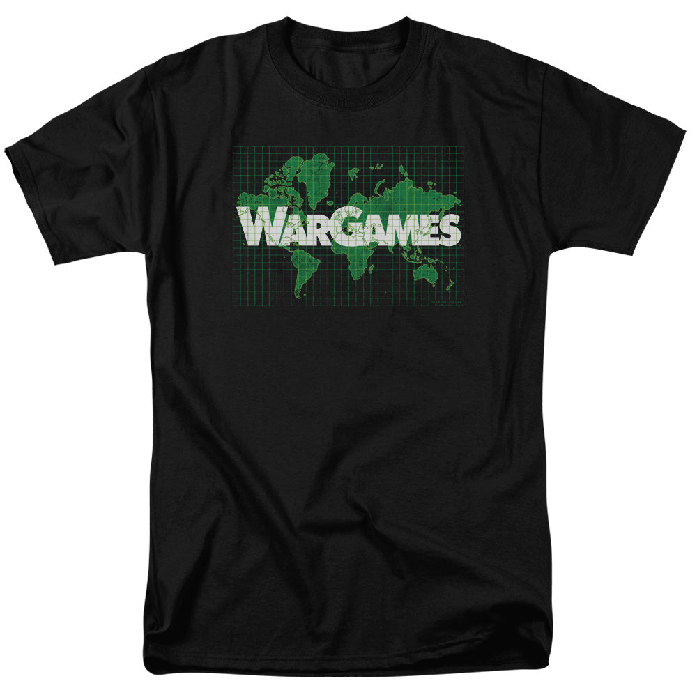 Wargames Shall We Mens T Shirt Black