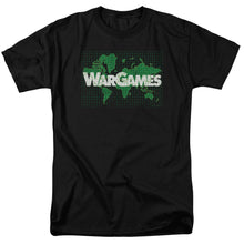 Load image into Gallery viewer, WarGames Shall We Mens T Shirt Black