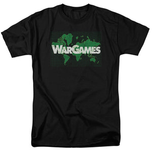 WarGames Shall We Mens T Shirt Black
