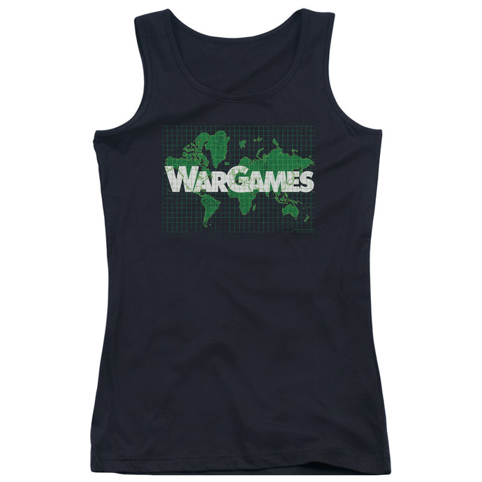 Wargames Game Board Womens Tank Top Shirt Black