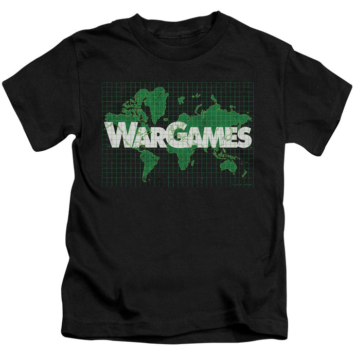 Wargames Game Board Juvenile Kids Youth T Shirt Black
