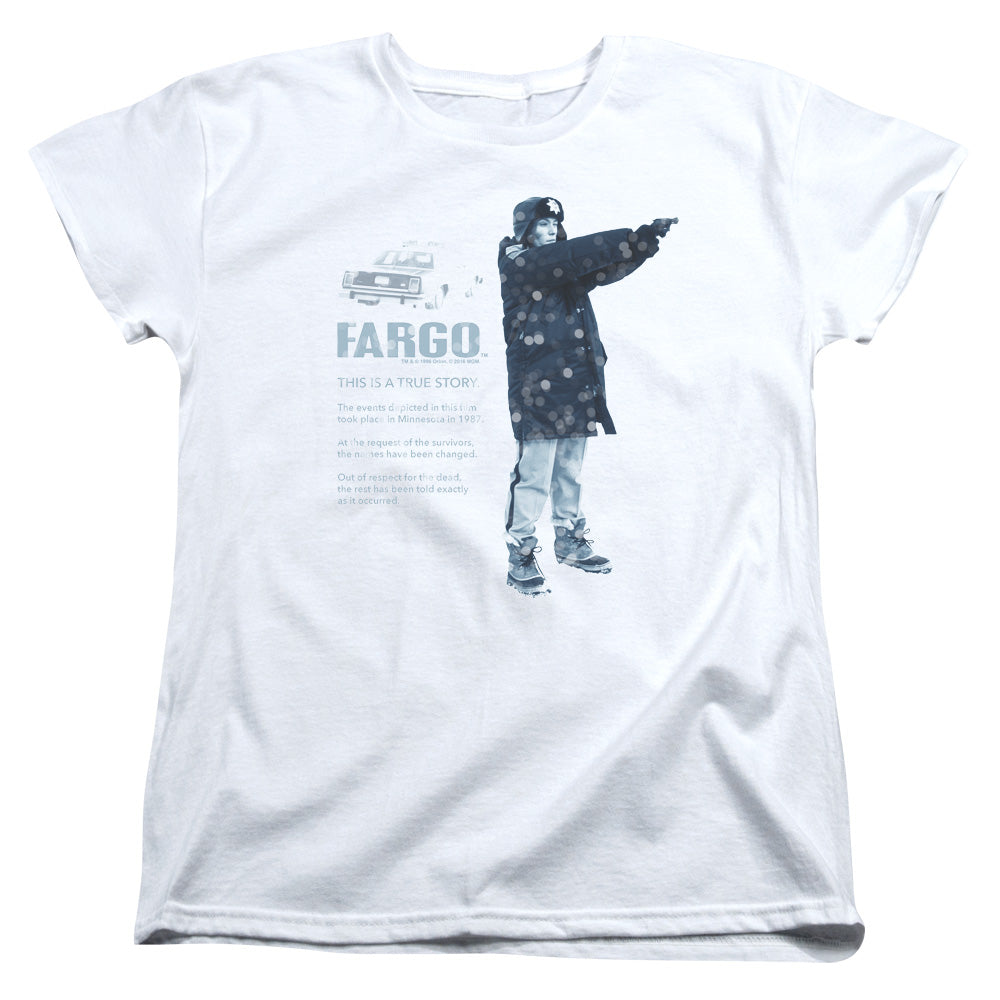 Fargo This Is A True Story Womens T Shirt White