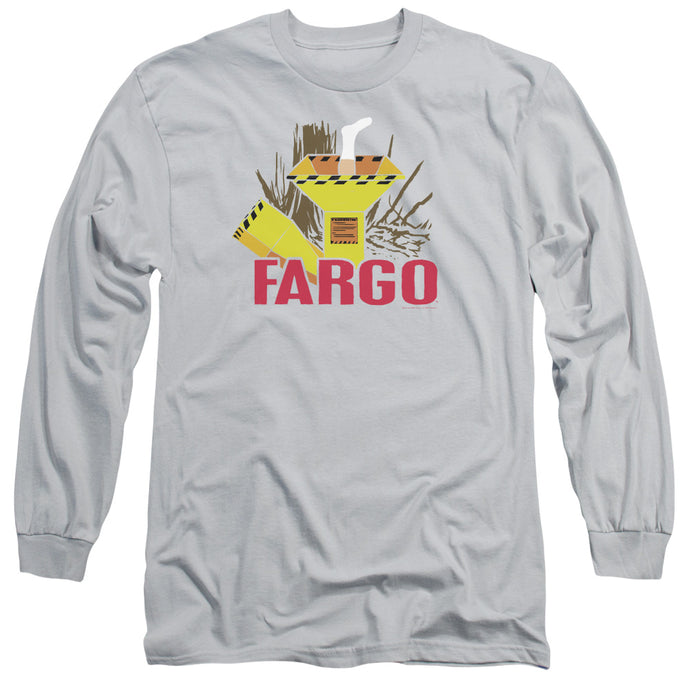 Fargo Woodchipper Mens Long Sleeve Shirt Silver