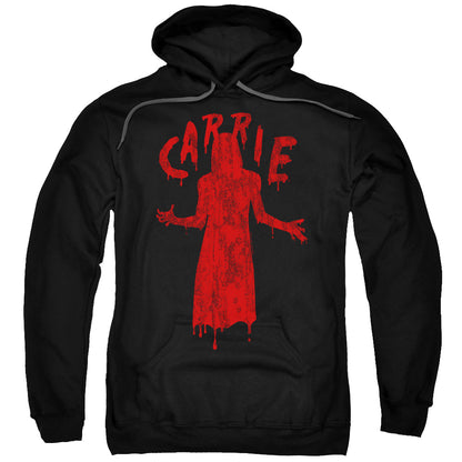 Carrie Silhouette Mens Hoodie Black